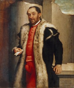 Retrato de Antonio Navagero, 1565. de Giovan Battista Moroni