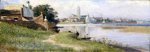 Veneza (óleo sobre tela) de Giovanni Costa