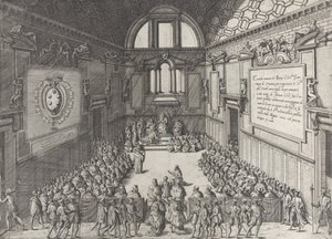 Audiência do Papa Pio V a Cosimo I, Duque da Toscana, 1575-99.