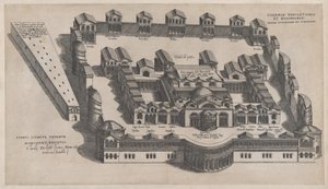 As Termas de Diocleciano, 1582., 1582 de Giovanni Ambrogio Brambilla