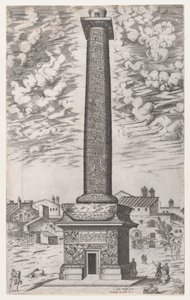 Espelho da magnificência romana: Coluna de Trajano, 1581-86., 1581-86 de Giovanni Ambrogio Brambilla