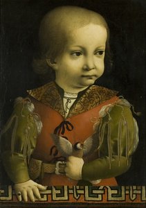 Francesco Sforza quando criança (óleo sobre tela)