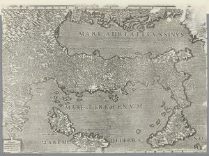 Mapa de Itália