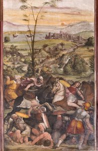 Batalha de Issus de Giovanni Antonio Bazzi Sodoma