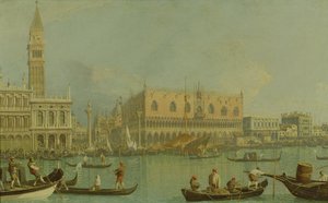 Palácio Ducal e Piazzetta San Marco, c.1755