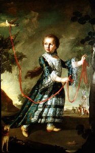 Retrato de uma menina de Giovanni Antonio Guardi