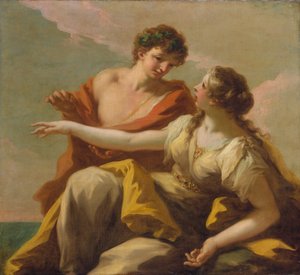 Baco e Ariadne, c.1720