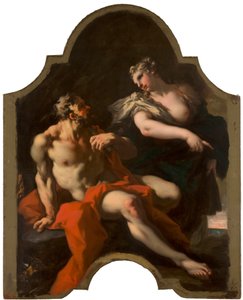 Representação mitológica ou alegórica de Giovanni Antonio Pellegrini