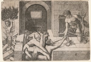 Alegoria do resgate da humanidade: Virtus Deserta, c. 1500-1505.