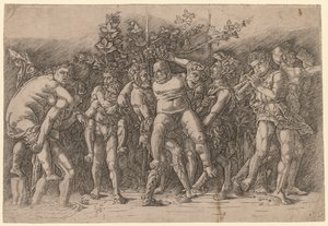 Bacanal com Silenus.