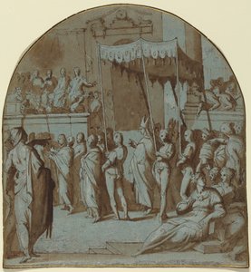 A entrada de Santo Antonino em Florença