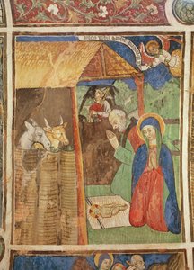 A Natividade, c.1480 (afresco) de Giovanni Baleison