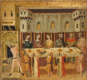 A Festa de Herodes e a Decapitação do Batista, ca. 1330-35.