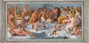 A Assembléia dos Deuses, c.1560 (fresco)