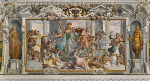 As histórias de Ulisses: o abate do Proci, c.1560 (fresco)