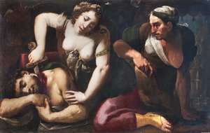Judith decapitar Holofernes de Giovanni Battista (1567 1633) Crespi