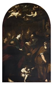 O Casamento da Virgem de Giovanni Battista and Gherardini Melchiorre Crespi