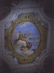 Alegoria do Tempo e da Verdade (pintura de teto) de Giovanni Battista Tiepolo