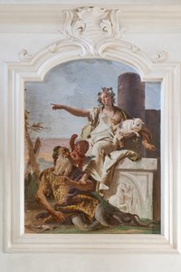 A inocência manda embora o engano de Giovanni Battista Tiepolo