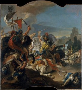 A Batalha de Vercellae de Giovanni Battista Tiepolo