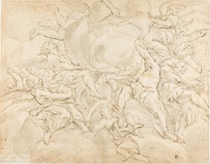 Glória dos Anjos de Giovanni Battista Beinaschi