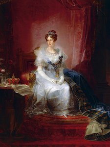 Retrato de Marie Louise, Duquesa de Parma (Viena de Giovanni Battista Borghesi