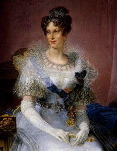 Retrato de Maria Luísa, Duquesa de Parma (Viena de Giovanni Battista Borghesi