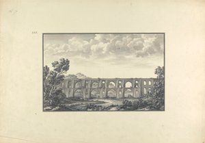 Vista do Aqueduto Maglova de Giovanni Battista Borra
