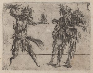 De "Bizzarie di várias figuras" de Giovanni Battista Bracelli