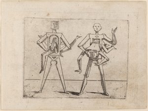 De "Bizzarie di várias figuras" de Giovanni Battista Bracelli