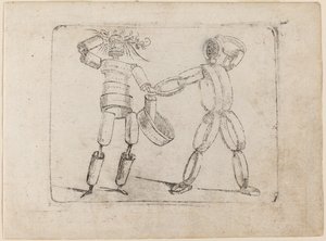 De "Bizzarie di várias figuras" de Giovanni Battista Bracelli