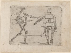 De "Bizzarie di várias figuras" de Giovanni Battista Bracelli