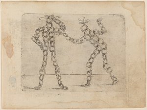 De "Bizzarie di várias figuras" de Giovanni Battista Bracelli