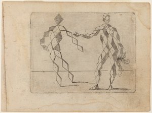 De "Bizzarie di várias figuras" de Giovanni Battista Bracelli