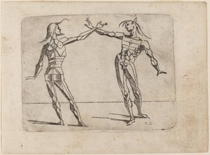 De "Bizzarie di várias figuras" de Giovanni Battista Bracelli