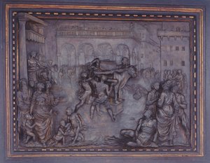 Falaris e o Touro de Perillus, 15901600. de Giovanni Battista Caccini