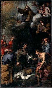 Milagre de São Bernardino de Siena (óleo sobre tela