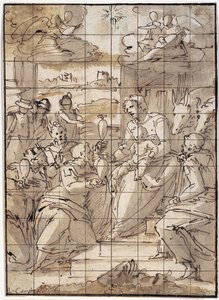 A adoração dos reis de Giovanni Battista Castello