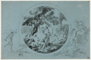 Nascimento de Adónis de Giovanni Battista Cipriani