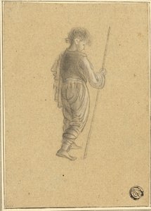 menino com cajado de Giovanni Battista Cipriani