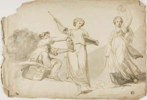Thalia, Clio e Melpomene de Giovanni Battista Cipriani