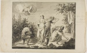 Ulisses e Nausicaa de Giovanni Battista Cipriani
