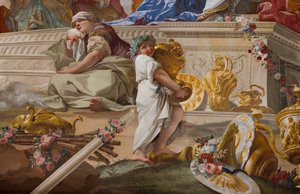O Sacrifício da Afigenia, detalhe