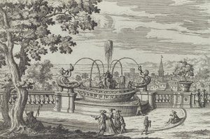 Fontana di Belvedere á Frascati ..., 1691 ou depois.