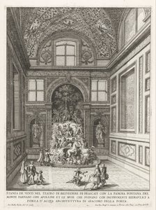 Stanza dei venti in de tuinen van de Villa Aldobrandini te Frascati
Stanza de venti nel Teatro di Belvedere di Frascati (...) (título sobre o objecto)
Fontes das vilas de Frascati (título da série)
Fonteinen van Frascati (título da série) de Giovanni Battista Falda