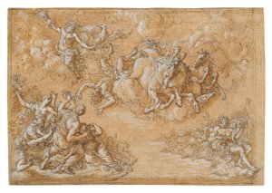 A queda de Phaeton de Giovanni Battista Foggini