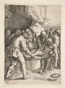 O Entombamento de Giovanni Battista Franco (called Il Semolei)