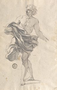 Estudo para um jovem a dançar de Giovanni Battista Gaulli
