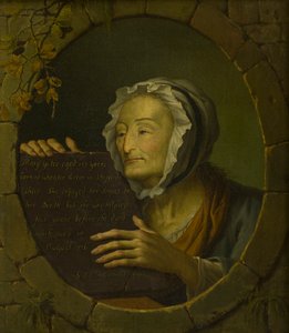 Retrato de Mary Yates (1649-1776) (óleo sobre tela) de Giovanni Battista Innocenzo Colombo