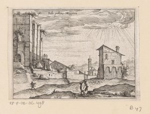 Ruïnes van Palazzo Maggiore te Rome en gebouwen in de buurt daarvan
Sallo pallazo Maggiore (título sobre o objecto)
Gezichten op Rome (título da série)
Alcune vedute et prospettive di luoghi dishabitati di Roma (título da série)